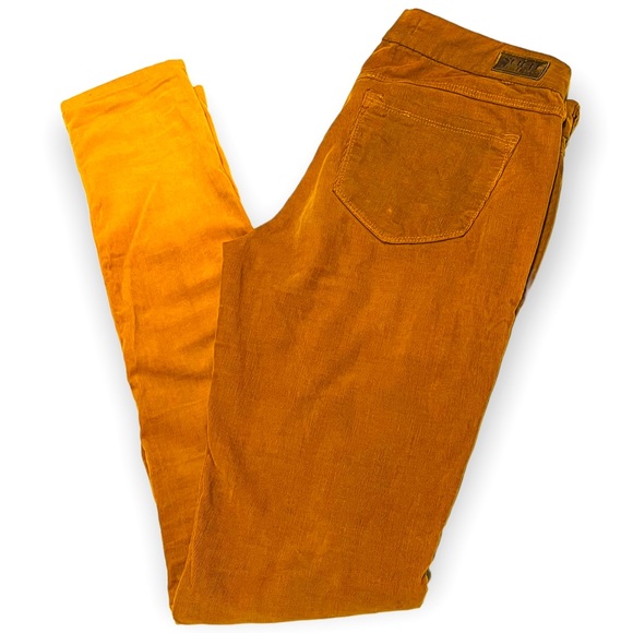 Design Lab | Woman’s Spring St Skinny Mustard Ombré Corduroys Size 25 - Picture 2 of 15
